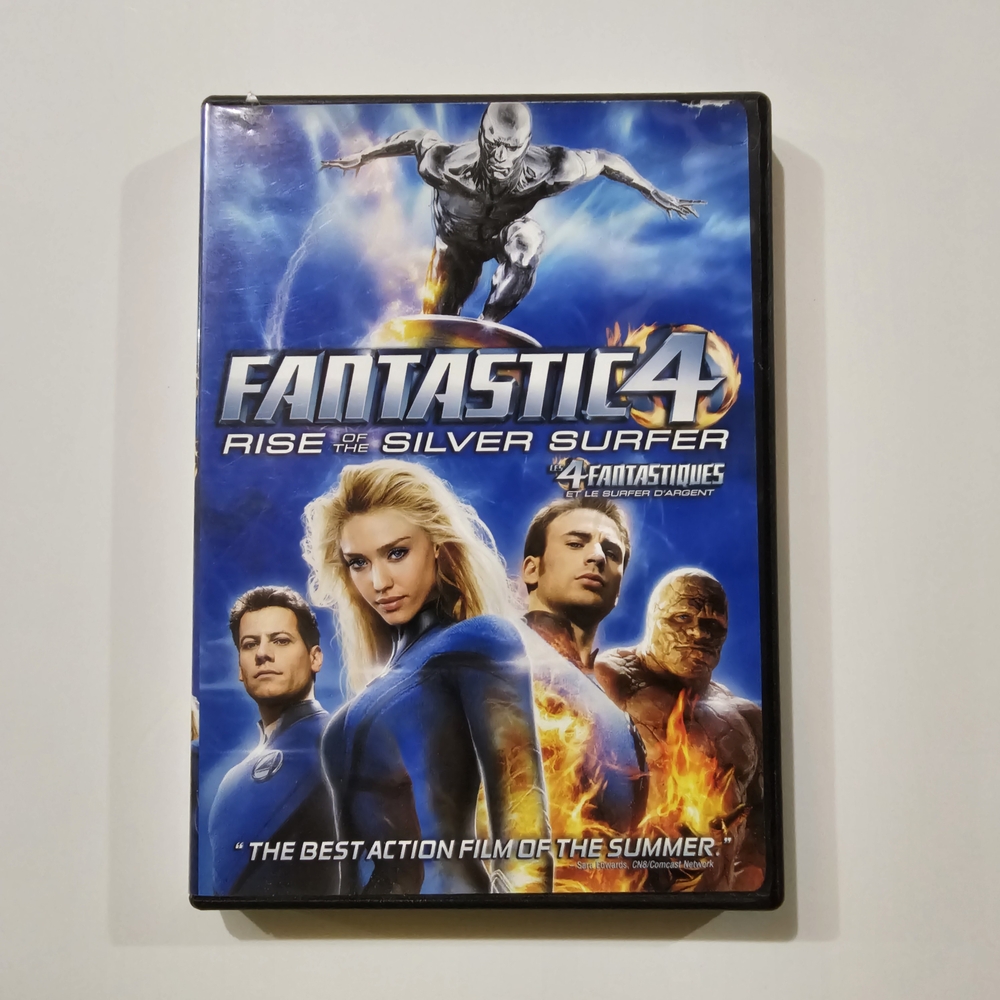 Fantastic 4: Rise of the Silver Surfer DVD – Marvel – Action Adventure